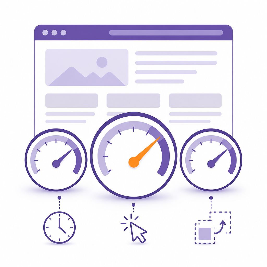 Иллюстрация к статье о Core Web Vitals