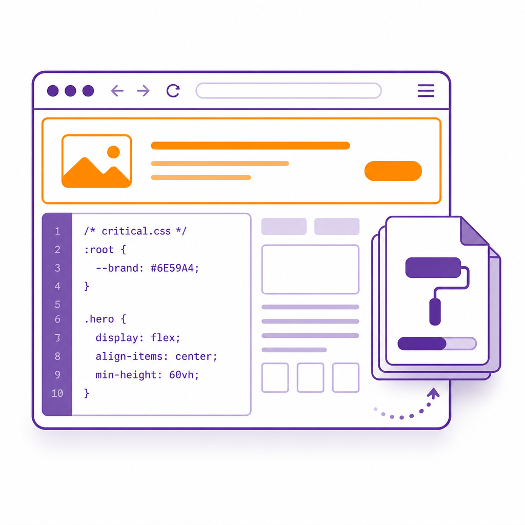 Критический CSS: как собрать первый экран и не потерять градиенты