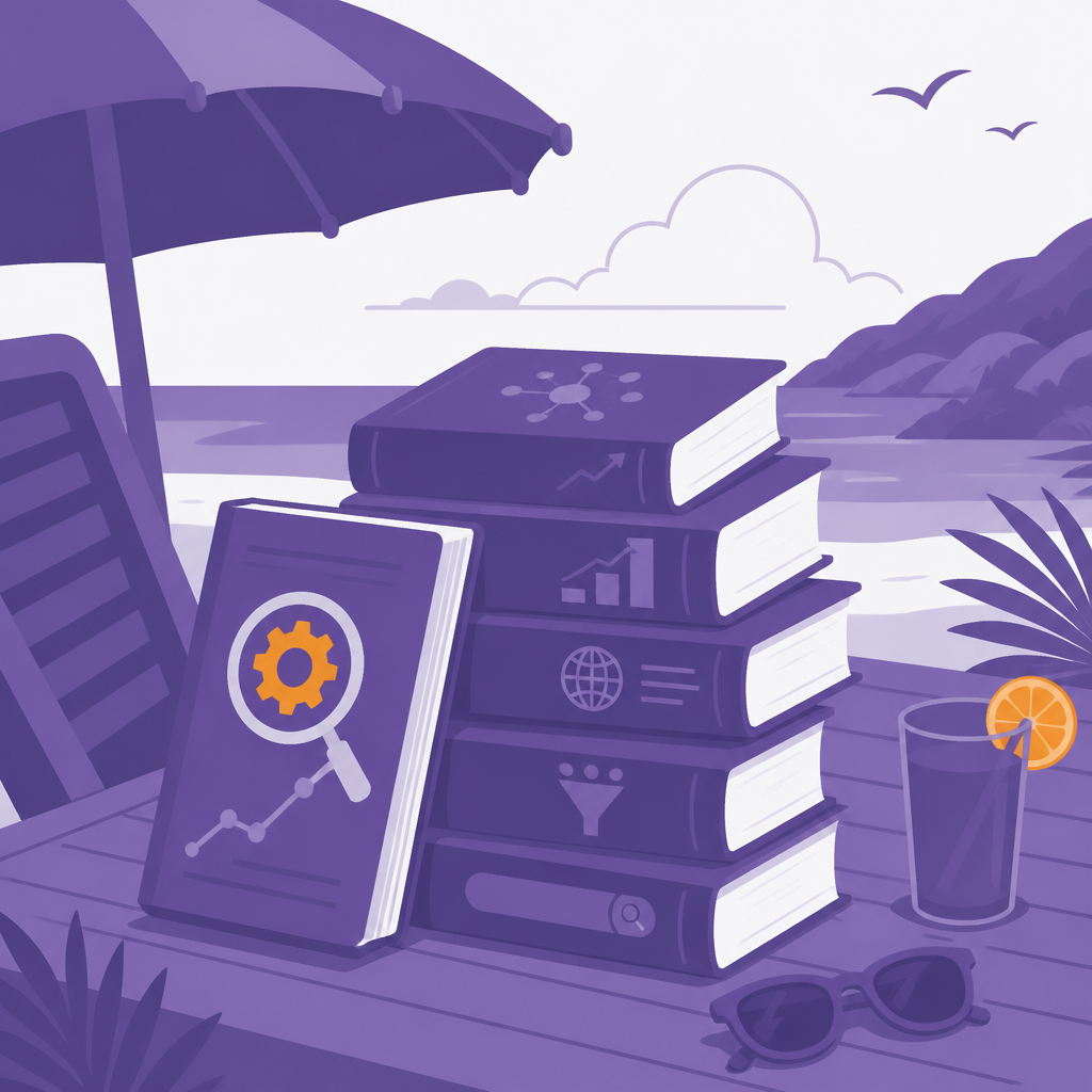 Иллюстрация к новости: Пять книг для SEO-специалистов на лето: как адаптироваться к перестройке поиска