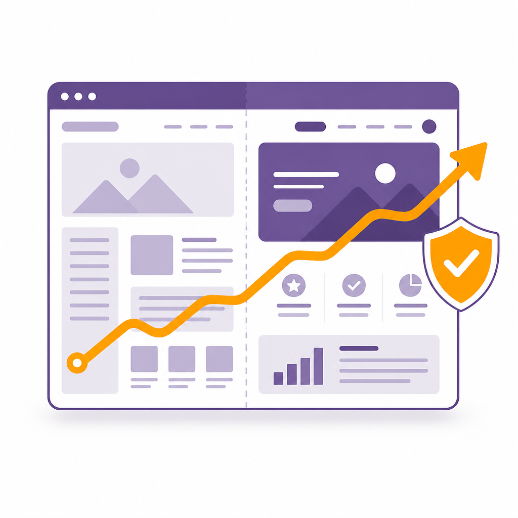 Иллюстрация к гайду по редизайну без потери SEO