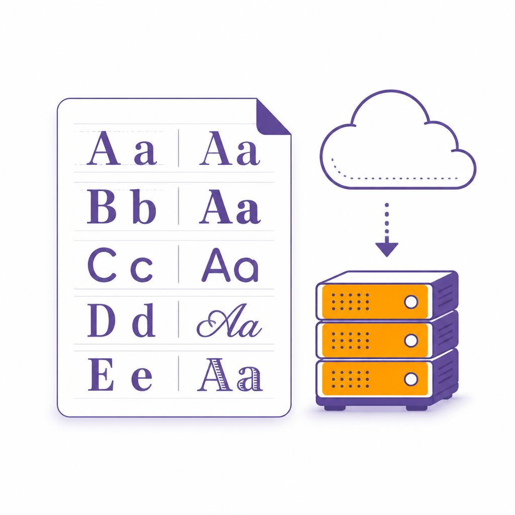 Свои шрифты вместо Google Fonts: 474 КБ превратились в 135