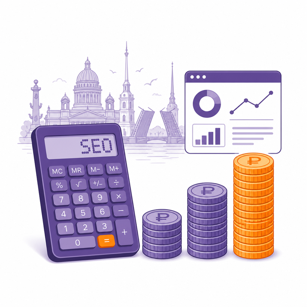 Иллюстрация к статье о стоимости SEO в СПб