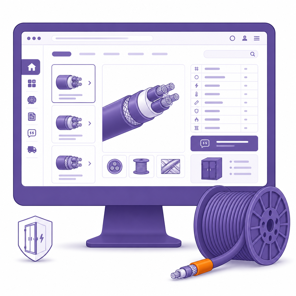 B2B-портал производителя кабелей в Ленобласти