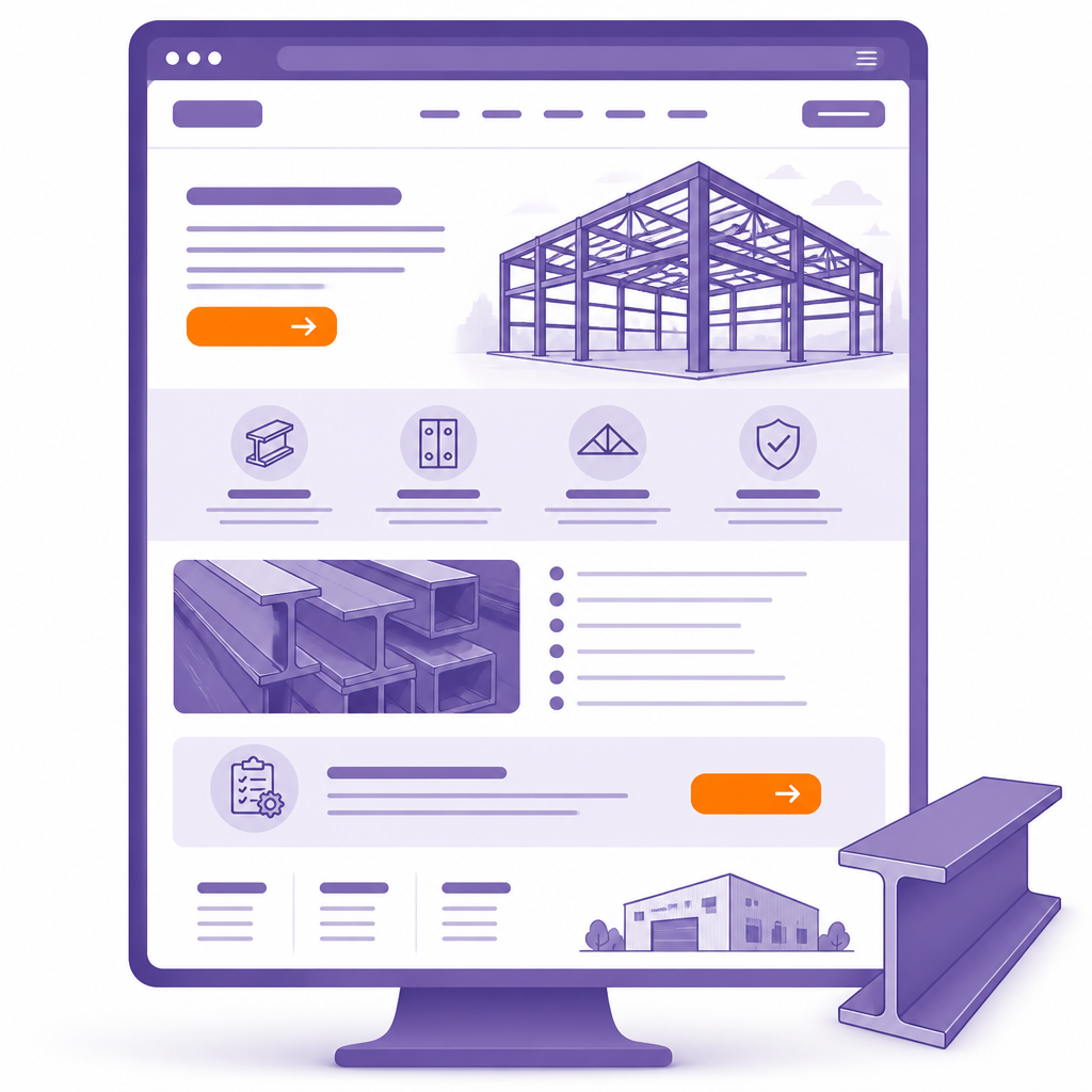 Металлические конструкции – B2B-производство · Выборг