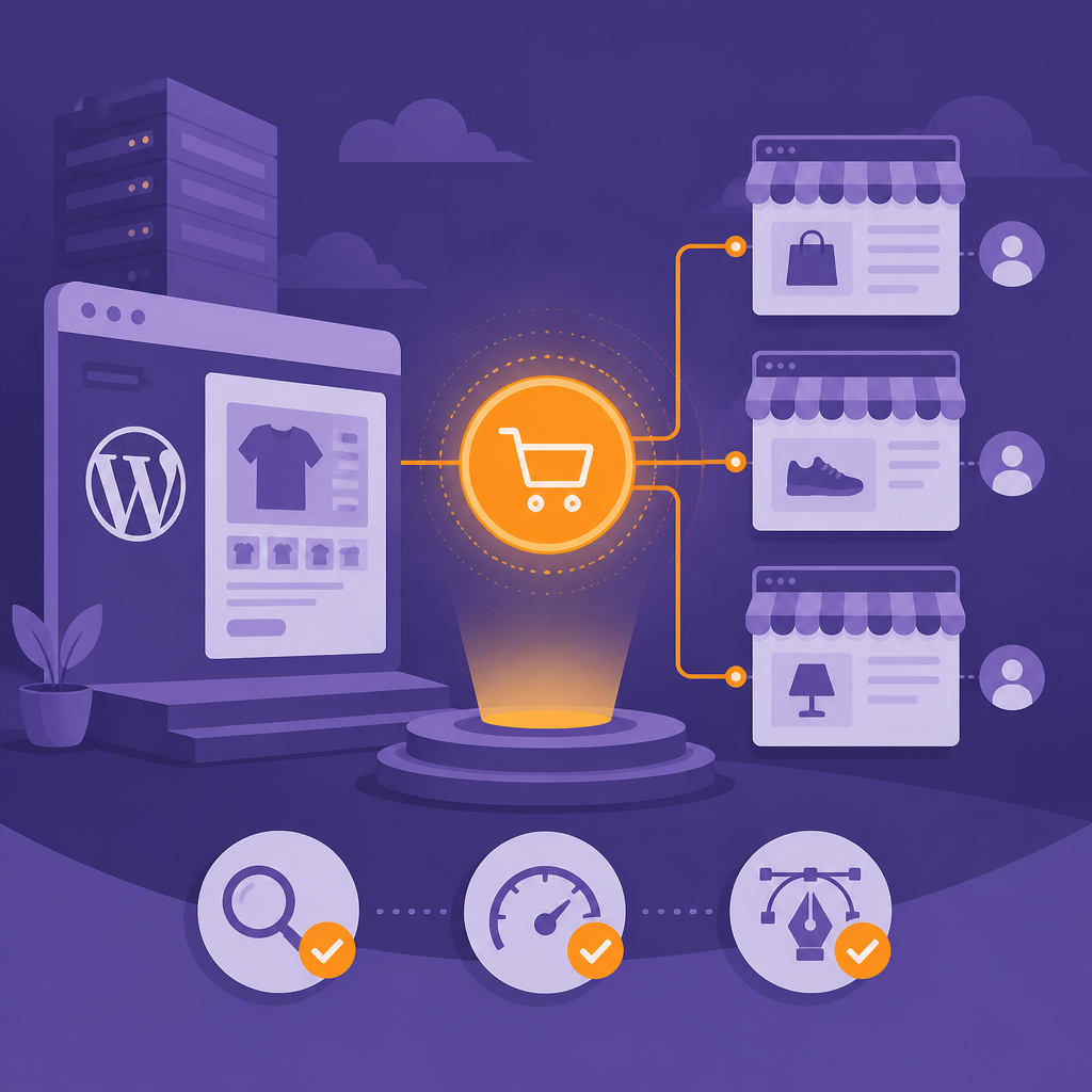 Иллюстрация к новости: WP Engine запускает Commerce Connect для масштабирования магазинов на WordPress без потерь в SEO и дизайне