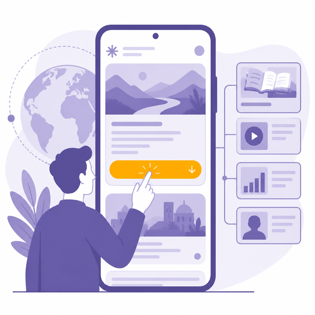 Иллюстрация к новости: Google тестирует в Discover кнопку "Dive deeper" для углубленного изучения тем